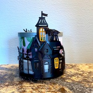 Halloween Haunted Castle Candle Holder (candle not included